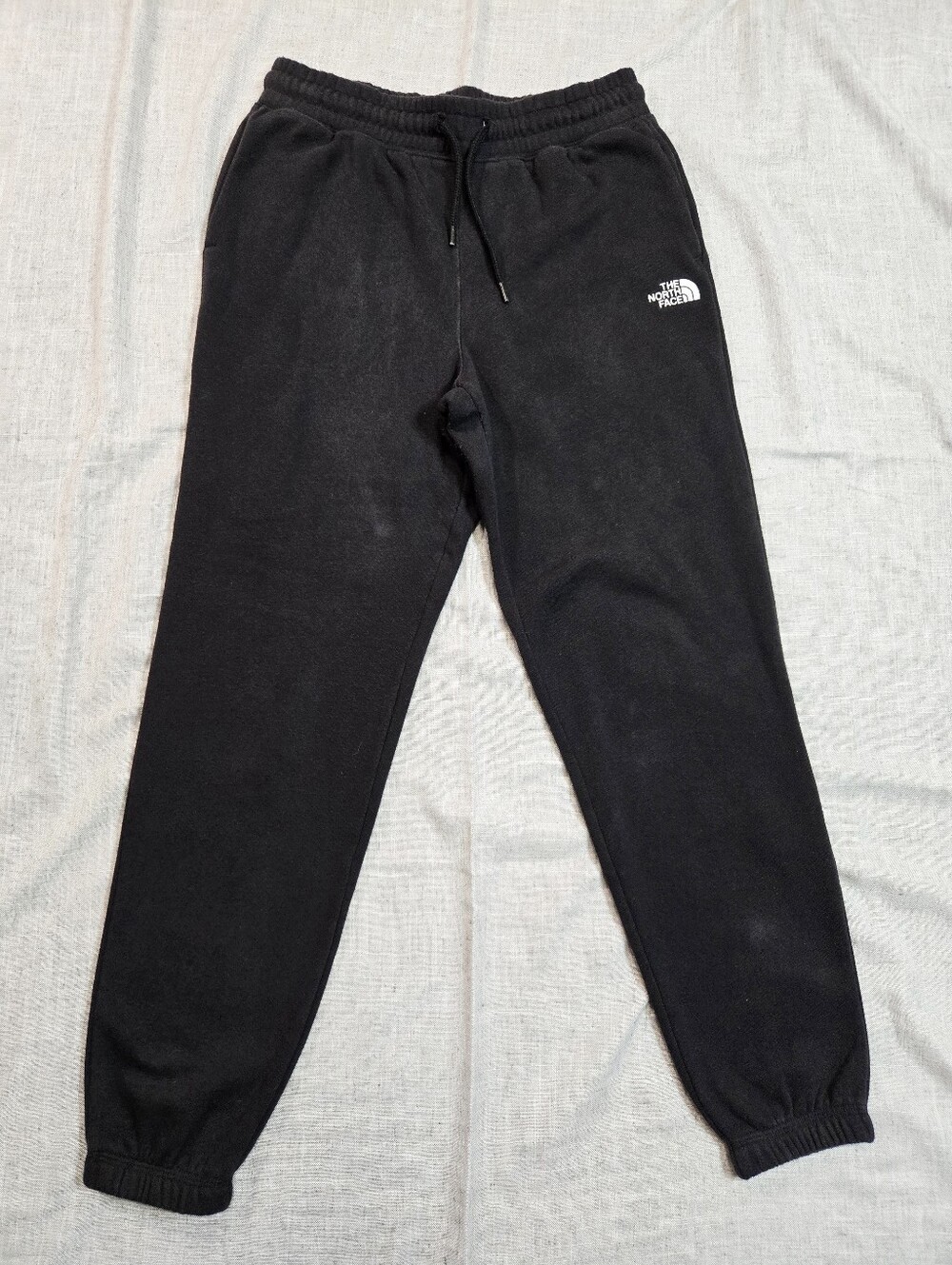 The North Face Women's Small Black Fleece Joggers Elastic Waistband Sweatpants